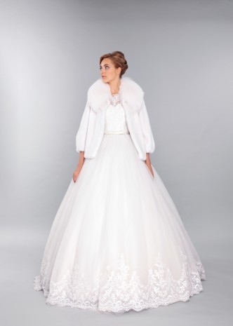 Идеи для украшения свадебного платья